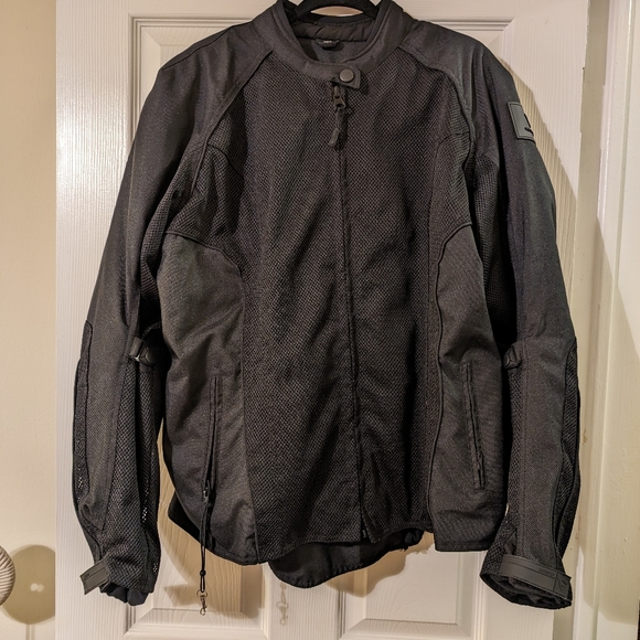 Viking Cycle Warlock Armored Mesh Motorcycle Textile Jacket for Women - SIZE 4XL - Picture 2 of 9
